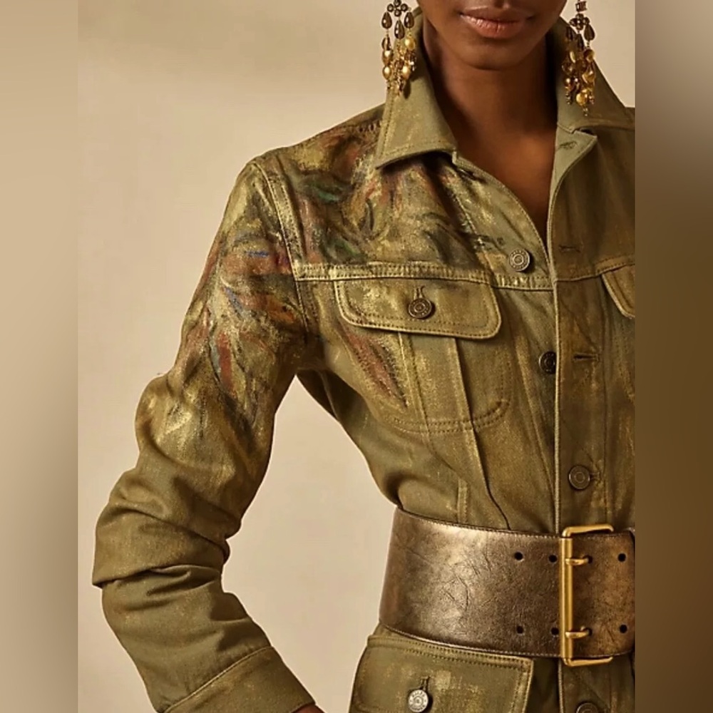 SOLD Spring Ralph Lauren Purple Label Bacall Jacket, Size 14